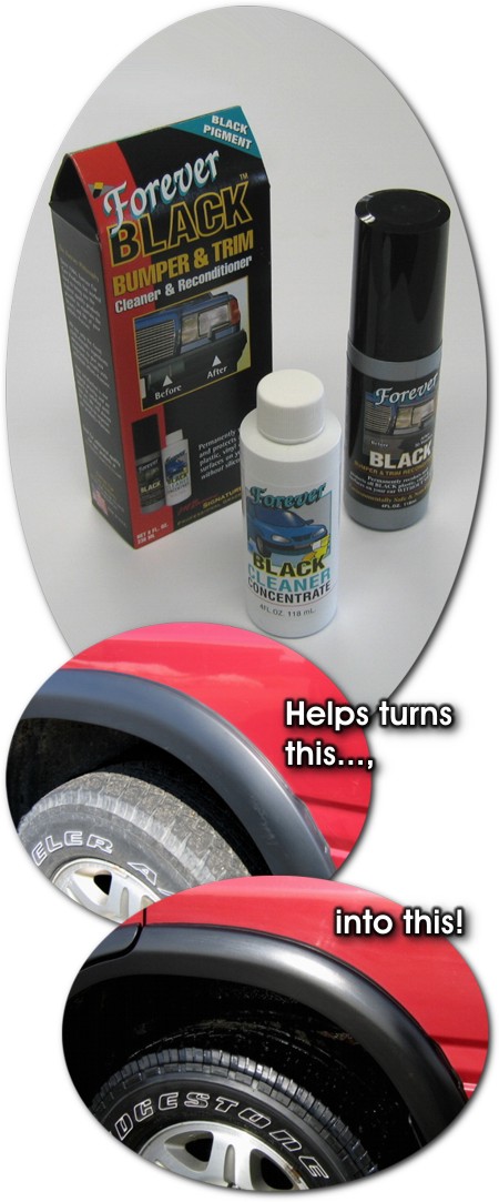 Forever Black Bumper, Trim & Tire Cleaner - California Car Cover Company